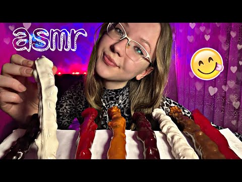 Видео: асмр 🤤 итинг Чурчхела 🌰 мукбанг / asmr eating churkhchela