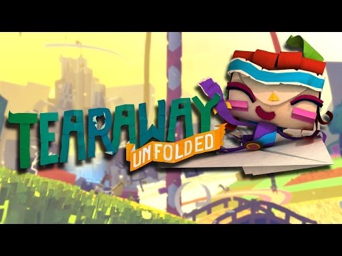 Видео: Прохождение Tearaway Unfolded. Часть 1 - Удивительная и добрая игра!