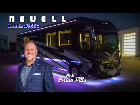 Видео: Загляните в потрясающий автобус Newell Coach № 1824, созданный для калифорнийского образа жизни! ...