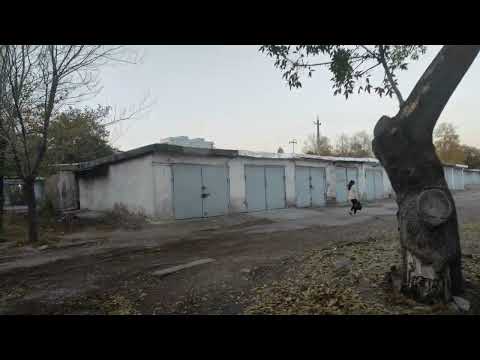 Видео: Ангрен и закоулки квартала 5/1а гаражи бывшая 20шк новая поликлиника