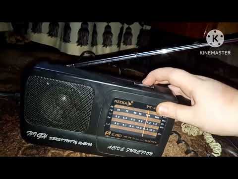 Видео: Радиоприемник Neeka NK 409 AC AM/FM/ТВ/SW1/SW2