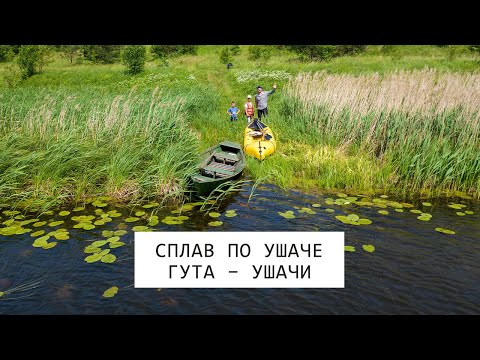 Видео: Сплав по реке Ушача | Гута – Ушачи