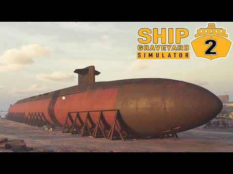 Видео: Кладбище Кораблей - Распил Подводной Лодки Ohio Class - Submarines DLC - Ship Graveyard Simulator 2