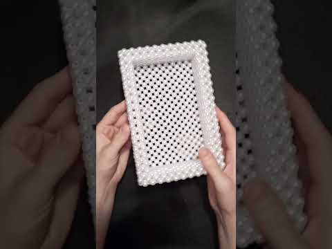 Видео: МК шкатулка из жемчуга,  2 часть/ Tutorial/@pyaar_of_bags
