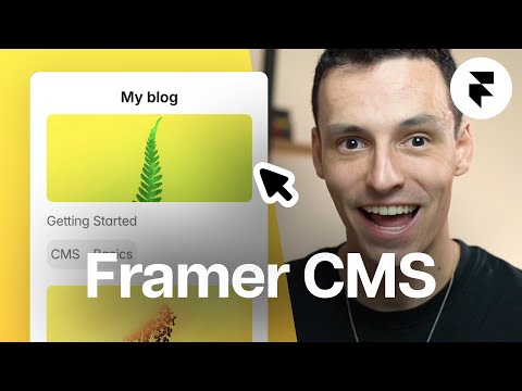Видео: Изучите Framer CMS за 22 минуты (ускоренный курс) 2025