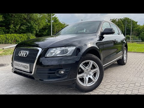 Видео: Осмотр Audi Q5 2.0 TDI в хорошей комплектации из Германии