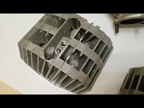 Видео: Улучшенная веерная головка цилиндра ИЖ ПС ,обзор двух свеженьких !