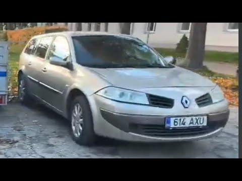 Видео: Рено Меган 2 результат замены двигателя