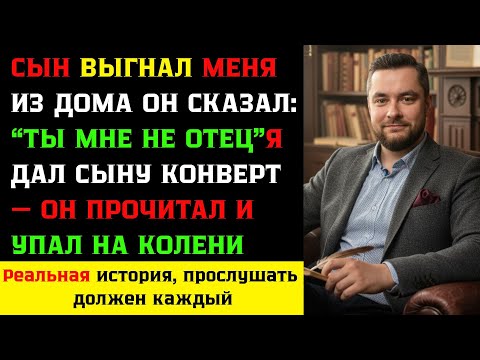 Видео: Я дал сыну конверт — он прочитал и упал на колени…Аудио-история