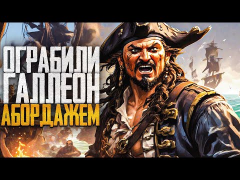 Видео: Ограбили Галеон АБОРДАЖЕМ! - Sea of Thieves