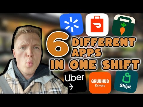 Видео: Я выполнил заказы из 6 разных приложений доставки за ОДИН день! ($450+)