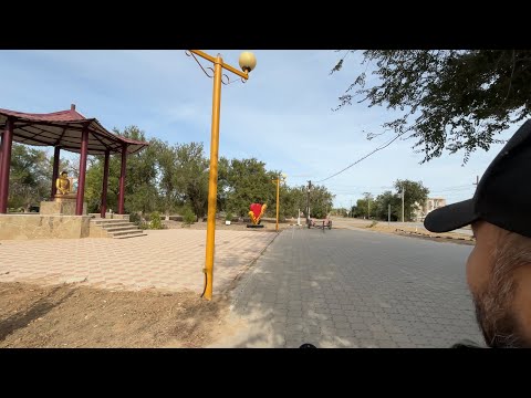 Видео: Осень в Калмыкии. Похолодало в Цаган Амане. 