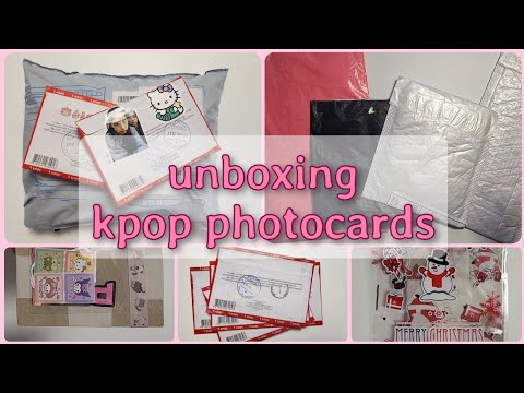 Видео: Распаковка kpop фотокарт Blackpink, Stray Kids + посылки с Aliexpress ^_^ Unboxing kpop photocards-2