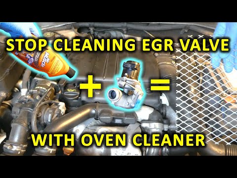 Видео: Прекратите использовать очиститель духовок для очистки клапанов EGR!