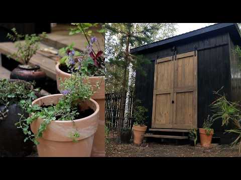 Видео: ДОМИК В ЛЕСУ - ПОСТРОИЛИ ХОЗБЛОК КАК ИЗ PINTEREST