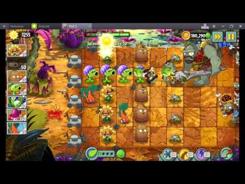 Видео: Растения против Зомби 2 JURASSIC MARSH (уровни 30 - 31) #119