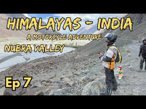 Видео: Гималаи, Индия | Эпизод 7 | Приключение на мотоцикле | Долина Нубра | Royal Enfield Himalayan 450