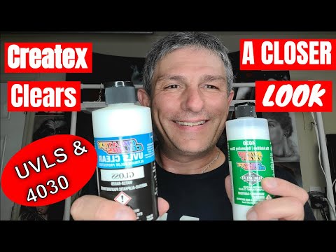 Видео: Createx Clears для аэрографа