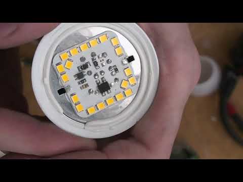 Видео: Делаем вечную лампочку, доработка светодиодных ламп теперь лет 10 проработает!