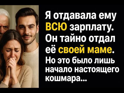 Видео: Мой муж отдал всю зарплату маме, но его настоящая тайна оказалась гораздо страшнее предательства