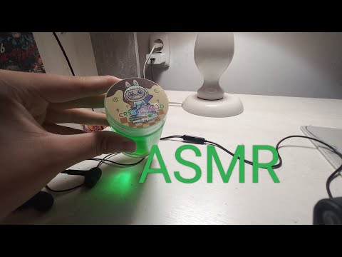 Видео: Асмр. Слайм с лабубу. Визуал. Приятные звуки