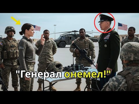 Видео: Генерал сказал: «Только морпехи используют этот жест». — А затем онемел, когда она ответила тем же.