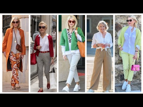 Видео: Натуральные образы для женщин старше 50, 60, 70 лет | Летняя мода 2025 для женщин #womenoutfitsideas