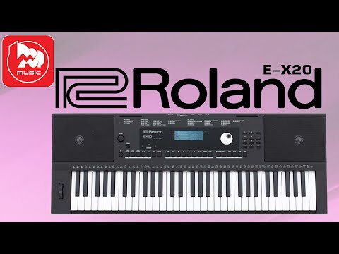 Видео: Синтезатор Roland E-X20