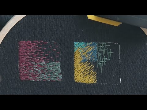 Видео: Современная вышивка - как вышивать нитками - 3 часть