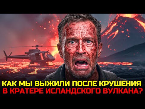 Видео: Наш Вертолёт Разбился В Кратер Действующего Вулкана