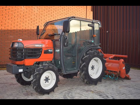 Видео: Минитрактор Японский Kubota Bb 260 с кабиной