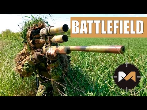 Видео: BATTLEFIELD В РЕАЛЬНОЙ ЖИЗНИ. СНАЙПЕР. СТРАЙКБОЛ // AIRSOFT SNIPER