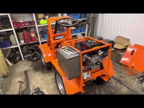 Видео: Мини погрузчик радиатор генератор