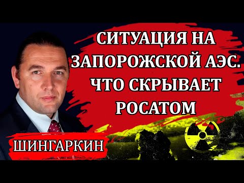 Видео: Что скрывает Росатом. Ситуация на Запорожской АЭС / Максим Шингаркин