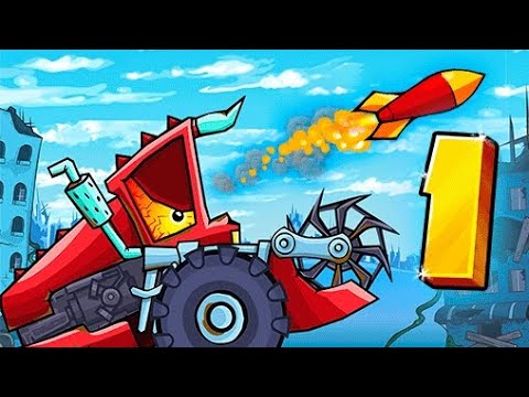 Видео: Первое Видео И Сразу Босс?? | Car Eats Car #1