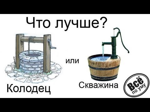 Видео: Что лучше колодец или скважина? Все по уму на стройке.