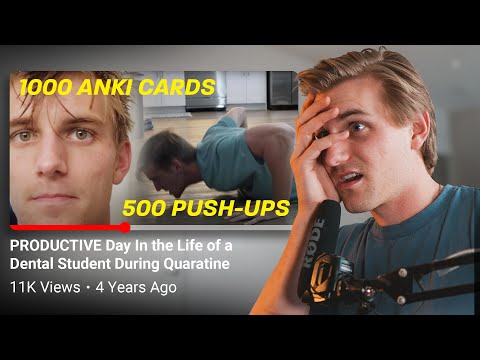 Видео: Реакция на моё ПЛОХОЕ первое видео в стоматологической школе