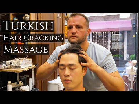 Видео: ASMR-турецкий массаж головы с настоящим треском волос!💥