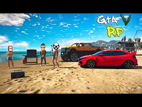 Видео: СМОТРИМ ОБНОВУ! НОВЫЕ ТАЧКИ, НОВЫЕ ПРЕДМЕТЫ И ТУСОВКА НА ПЛЯЖЕ В ГТА 5 РП (VINEWOOD GTA 5 RP)
