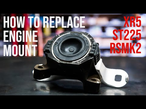 Видео: Замена опоры двигателя на Focus XR5 Turbo/ST225/RS mk2. Пошаговая инструкция от производителя (OE...