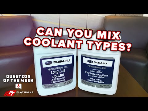 Видео: В чем разница между зеленой и синей охлаждающей жидкостью Subaru?