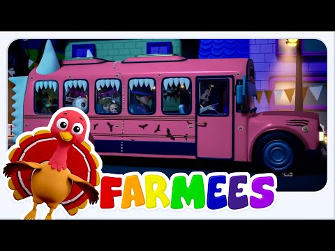 Видео: Песня Колеса Автобуса На Хэллоуин И Другие Детские Стишки Для Детей