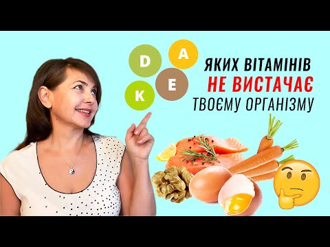 Видео: Яких вітамінів не вистачає твоєму організму / Dr. Ruslana Borysenko
