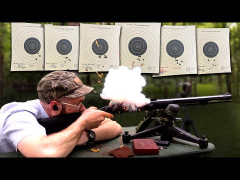 Видео: Насколько точным может быть бюджетное кремневое ружьё? | Традиции охотника на оленей