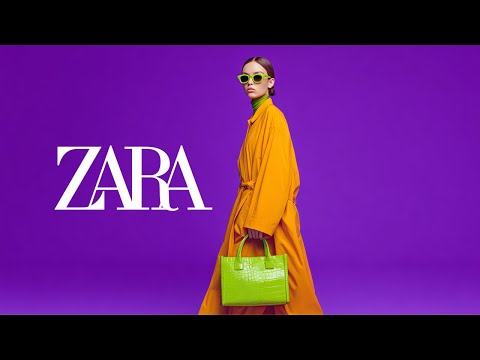 Видео: ZARA Color Pop: BGM Deep House для магазинов для смелого фокуса и творческих вайбов 💚🧡