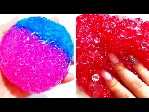 Видео: Самые удовлетворяющие видео слизи ASMR | Новый сборник странно удовлетворяющих 2019 | 52