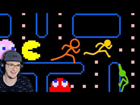 Видео: Анимация vs. Аркадных Игр ► Animation vs. Arcade Games (official) Alan Becker | Реакция