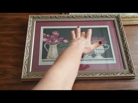 Видео: Готовые и оформленные работы Дименшенс и венок из журнала Burda Moden 97 года