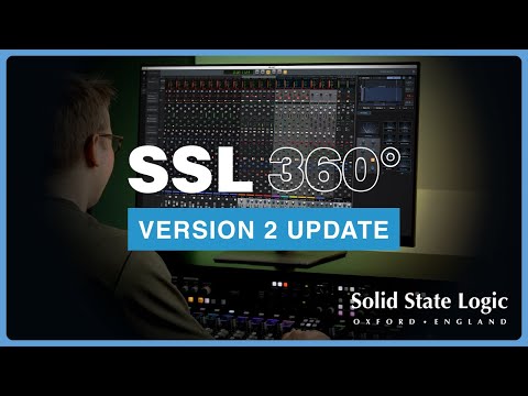 Видео: SSL 360 V2: новые функции для аудиоинтерфейсов UC1, UF1, UF8, SSL 12 и SSL 18