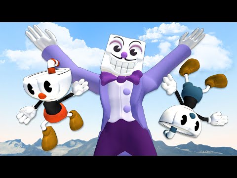 Видео: Cuphead: Рэгдолл Прыжки и Падения [GMOD] - Серия 45